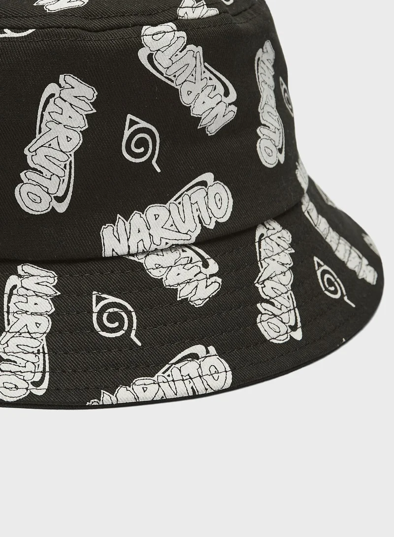 SP Characters Naruto Printed Bucket Hat