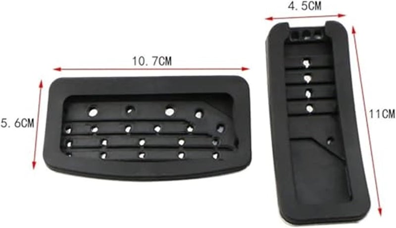 Wivplex Nonslip Pedal Pad Set for Various Car Models - Image 3