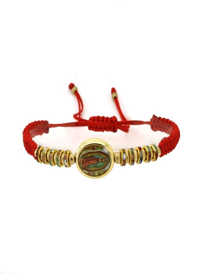 BDM - Pulsera de la Virgen de Guadalupe, brazalete medalla con imagen de la Virgen protectora Guadalupe - Modelo 4 - Image 1