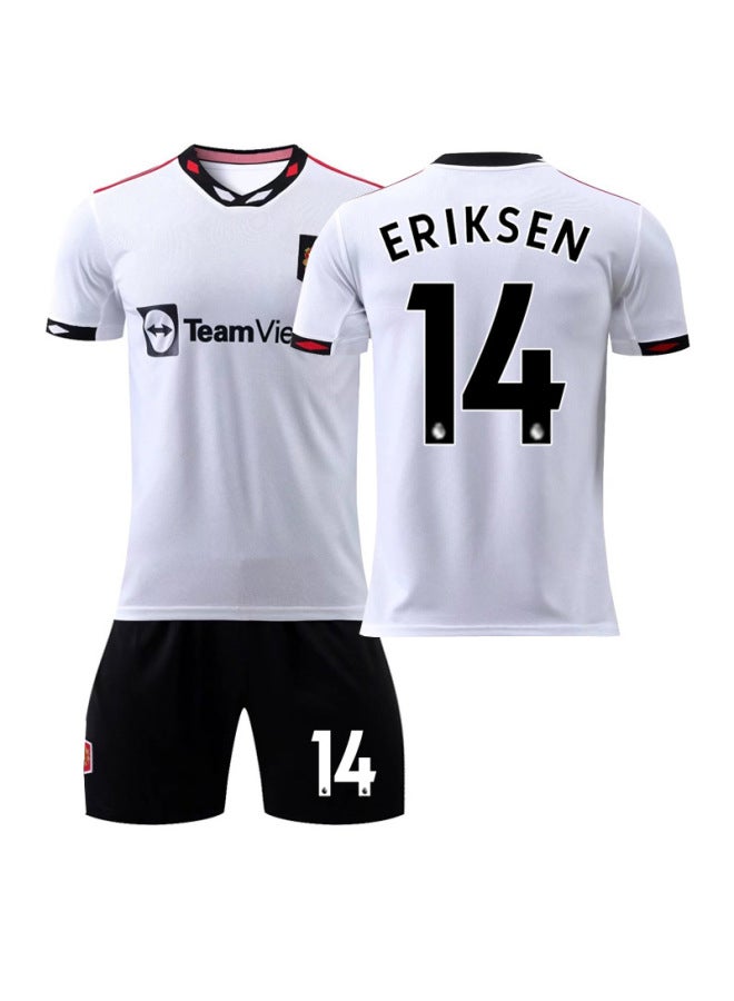 No. 14, 2223 Man L Away Football Jersey - Image 1