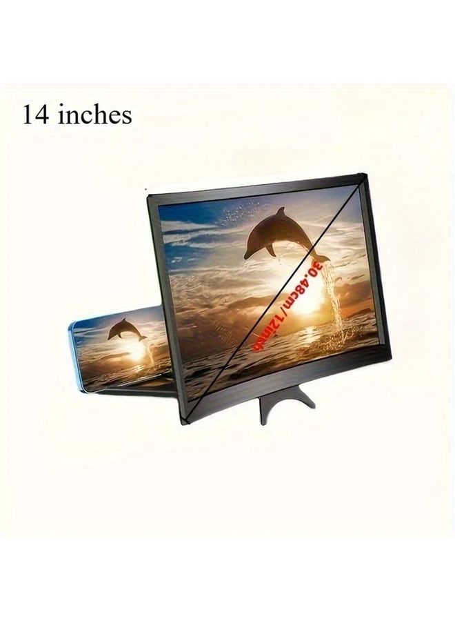 14 Inch Phone Magnifying Glass 3D Screen Extender For Movies Games Camping - Image 4