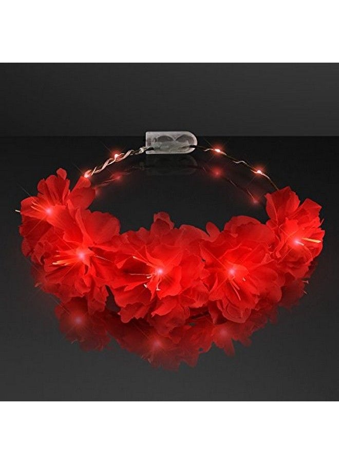 Light Up Red Flower Crown Headband For Festivals With Red Led Lights - pzsku/ZAA13AE52127AA92B56F3Z/45/_/1660656340/3538b110-31da-4cb3-b4e7-6e44174ef121