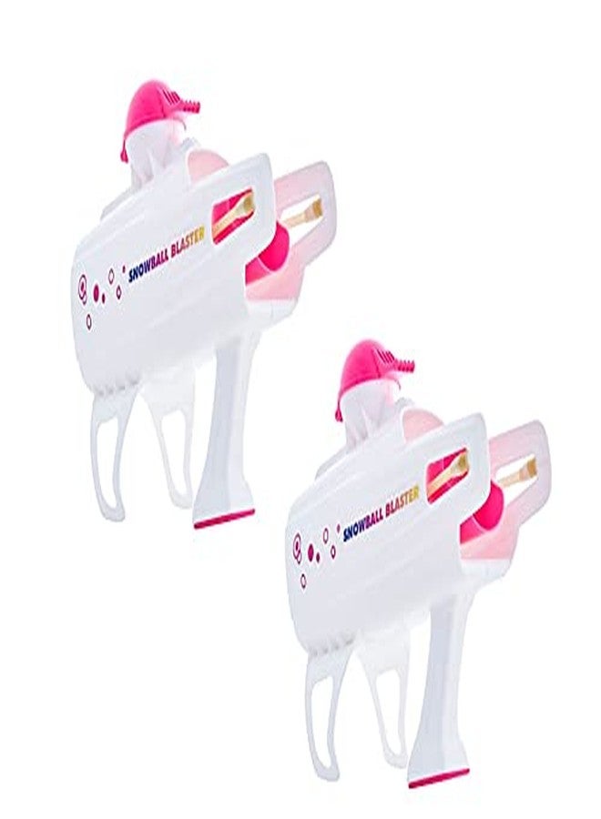 Superio Snowball Blaster Launcher, Round snowbl Shaper, Snowball Toy, Winter Toy for Adults (Pink- 2 Pack) - Image 2