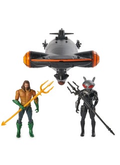 DC Aquaman vs Black Manta Battle Action Figure  - Image 1