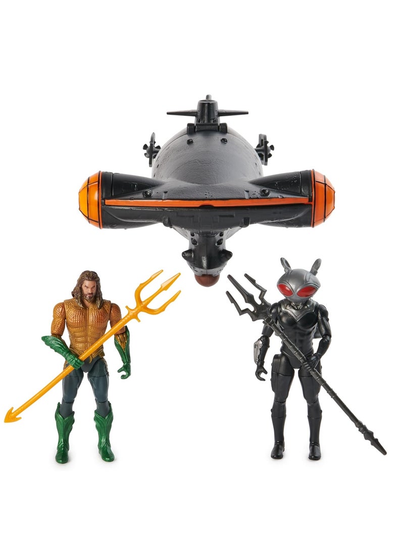 DC Aquaman vs Black Manta Battle Action Figure  - Image 1