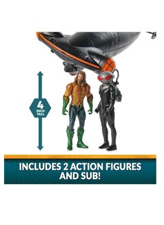 DC Aquaman vs Black Manta Battle Action Figure  - Image 3