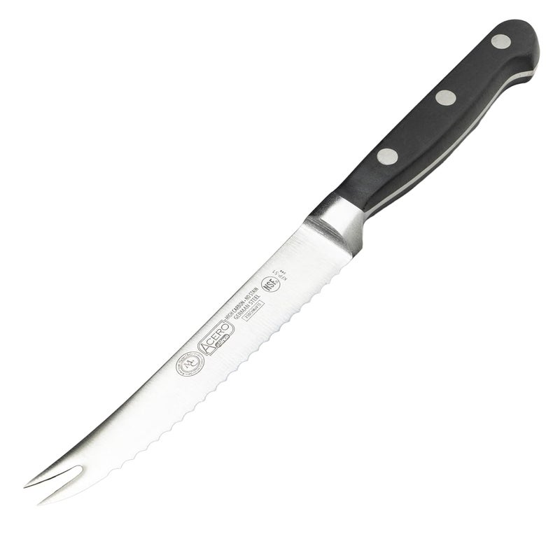 Winco KFP-51 Acero Tomato Knife 5" - Image 3