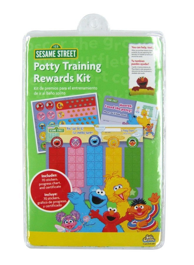 ginsey Sesame Street Potty Training Rewards Kit Promote Good Potty Habits - Image 1