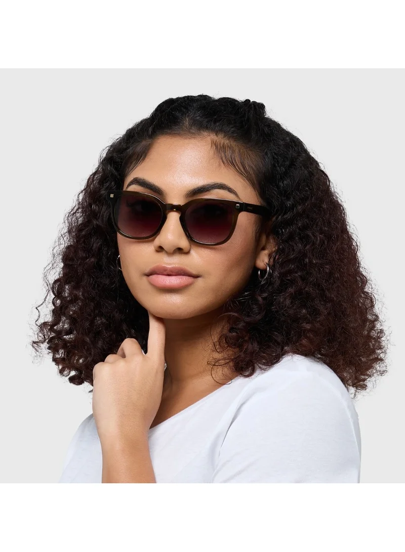 30Sundays 30Sundays REEF Unisex Square Sunglasses with UV Protection