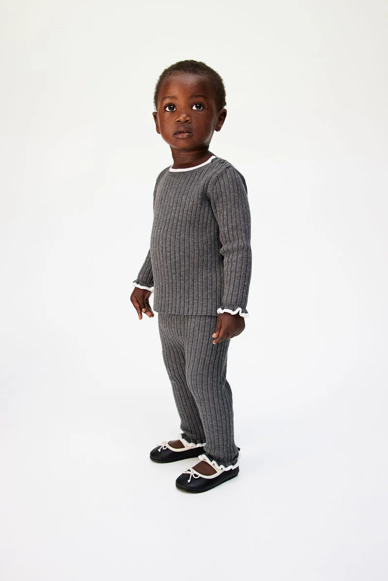 H&M Rib-Knit Leggings