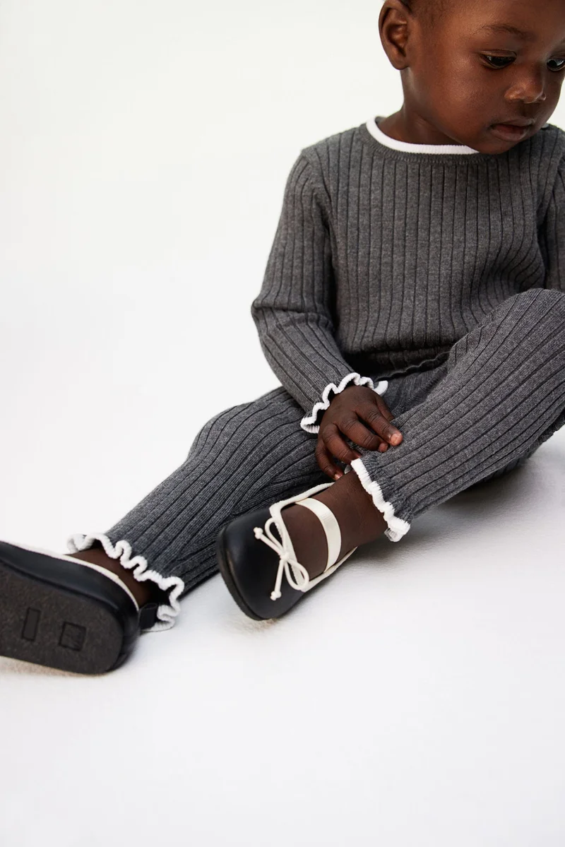 H&M Rib-Knit Leggings
