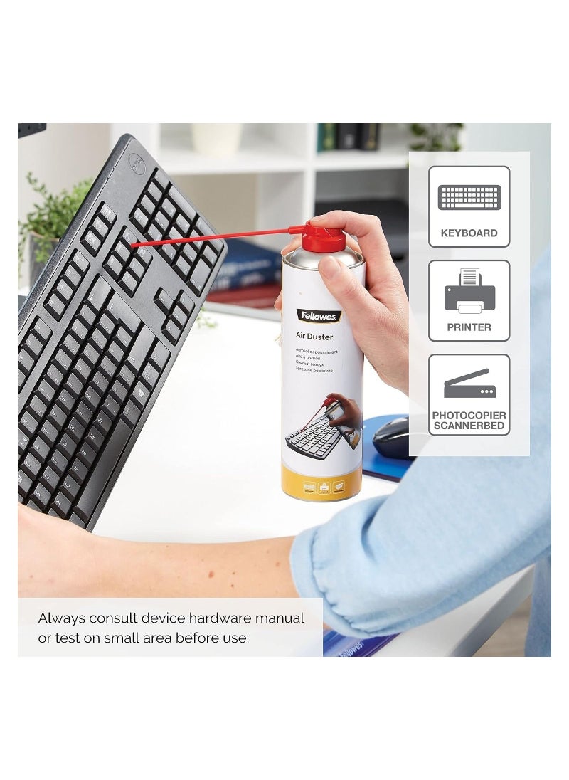 Fellowes Air Duster 520 ml Can / 350 ml Fill - HFC Free