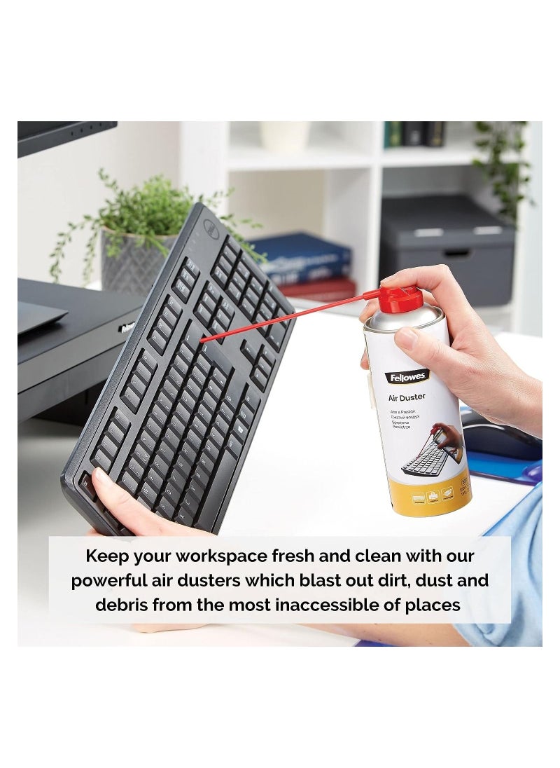 Fellowes Air Duster 520 ml Can / 350 ml Fill - HFC Free