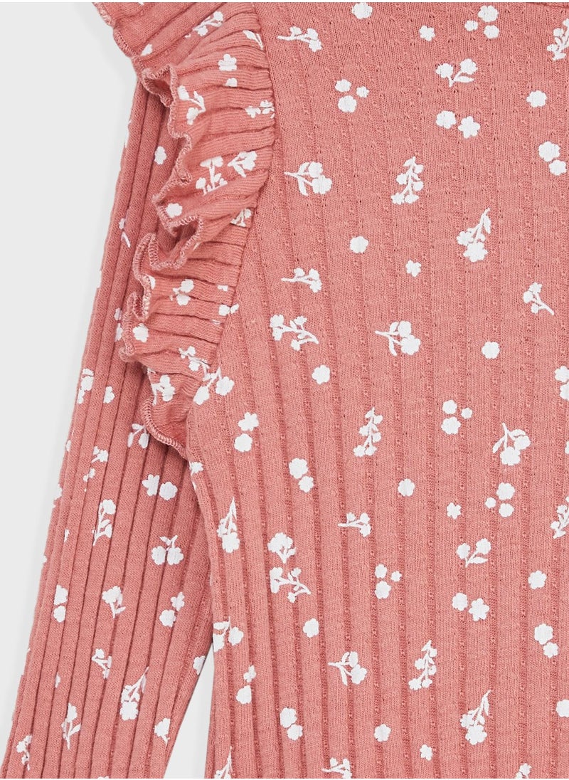 Cotton On - Kids Floral Print Top - Image 1