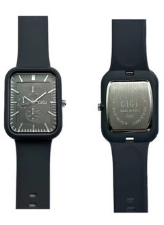 GiGi GIGI Analog Watch With Black Leather Strap For Unisex  - Image 2