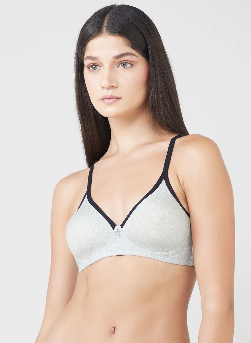 Ginger Contrast Strap T-Shirt Bra
