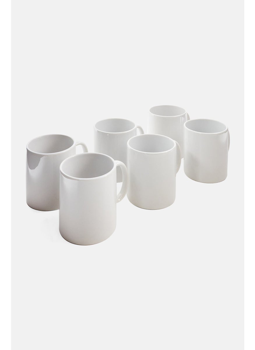 6 Pc Craftable Hydration 150 Oz Ceramic Sublimation Mug, White - pzsku/ZAA14A1A77062314DCD5CZ/45/_/1732780820/31c3a22f-c7e8-434f-ac30-22a7b6c7f07b