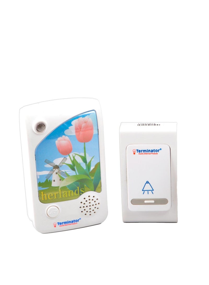 Terminator Digital Wireless Door Bell 38 different melodies TDB014AC 13A - Image 2