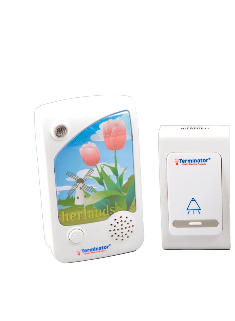Terminator Digital Wireless Door Bell 38 different melodies TDB014AC 13A - Image 3