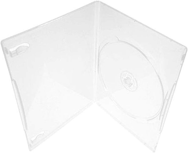 Maxtek 7mm Slim Clear Single CDDVD Case 100 Pieces Pack - Image 1