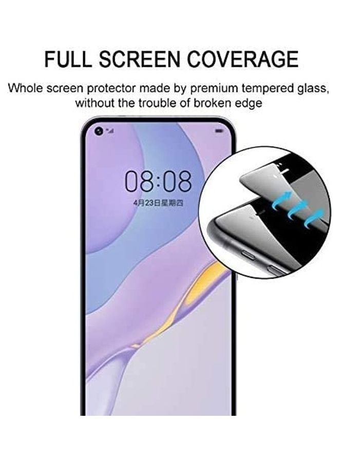 ICS Protective Glass Screen Tempered Glass For Huawei Nova 7 5G Clear - Image 2