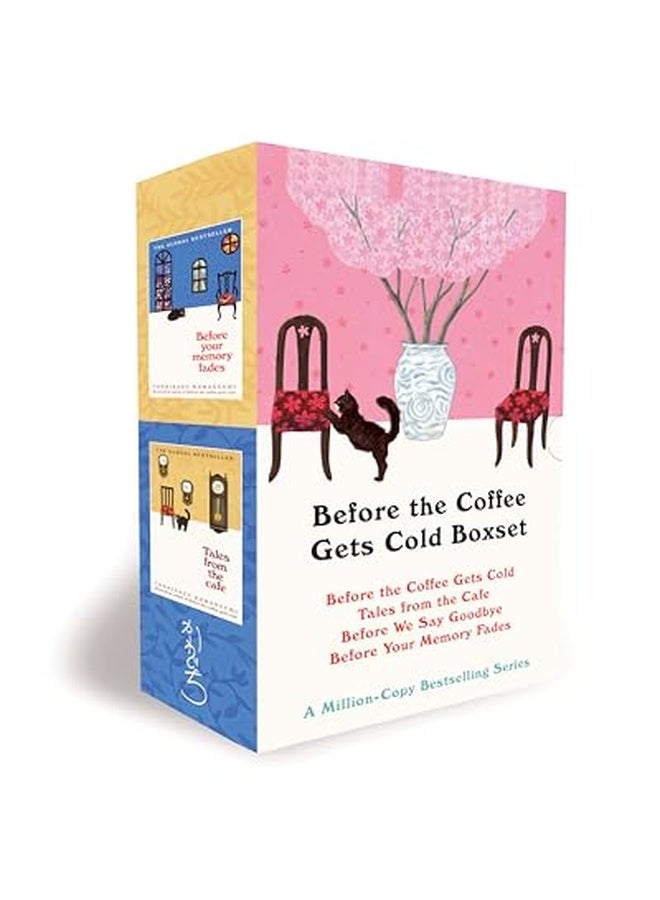 Before the Coffee Gets Cold Series Box Set: Includes Before the Coffee Gets Cold, Tales from the Café, Before Your Memory Fades & Before We Say Goodbye – Heartfelt Japanese Time-Travel Fiction
