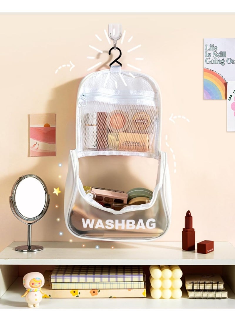 A versatile and organized travel bag with ample space for all your cosmetics ensuring everything is secure and easily accessible - Image 2