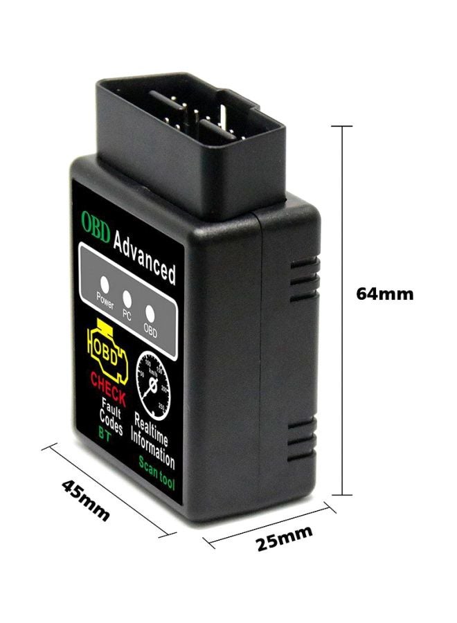قارئ أكواد للماسح الضوئي التشخيصي OBDII لاكتشاف أعطال السيارة، يمكن توصيله بالأجهزة التي تعمل بنظام أندرويد - Image 4