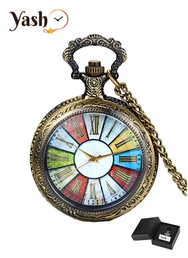 YASH - Yash Romanian Style Quartz Pocket Watches Collection - Image 1
