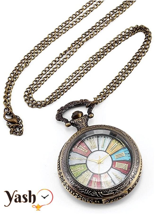 YASH - Yash Romanian Style Quartz Pocket Watches Collection - Image 1