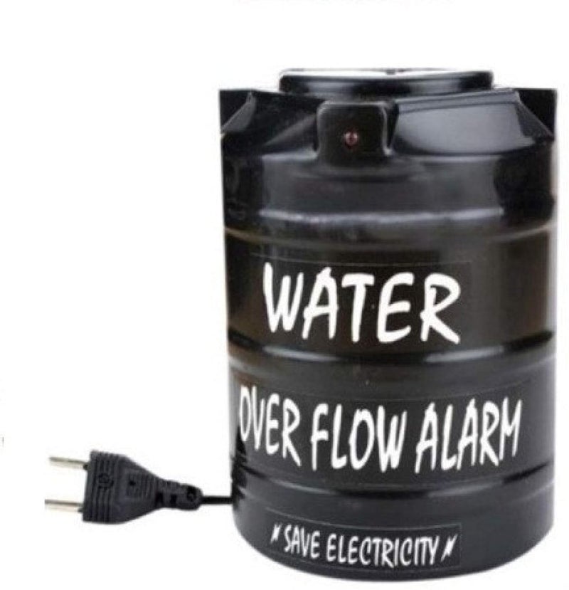Digway Digway Premium Quality Water Over Flow Tank Alarm with Voice Sound Black Pack of 1 