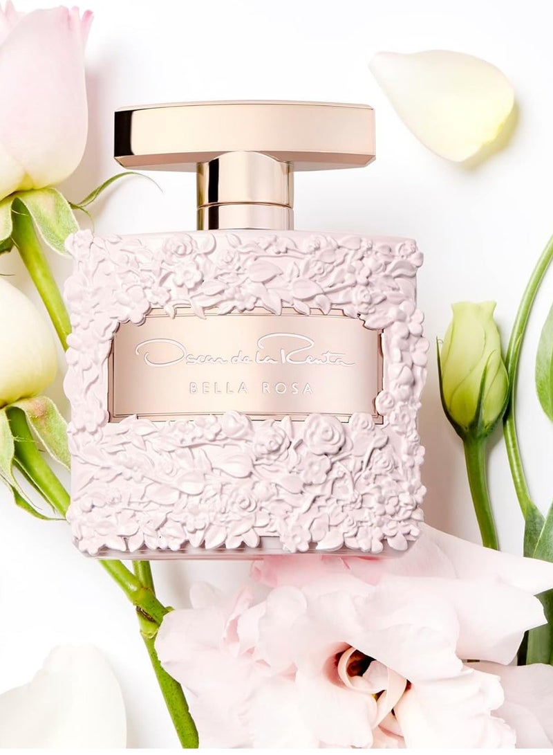 Bella Oscar de la Renta Bella Rosa Women's Eau de Parfum, 100 ml - Image 5
