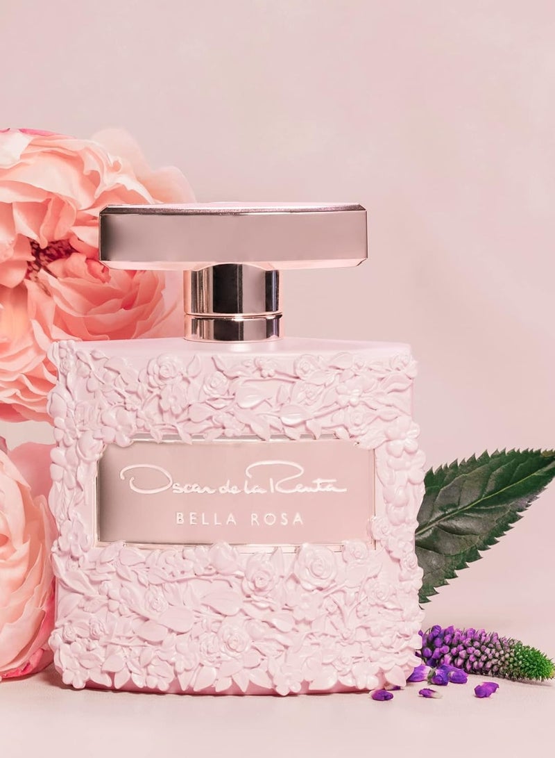Bella Oscar de la Renta Bella Rosa Women's Eau de Parfum, 100 ml - Image 3
