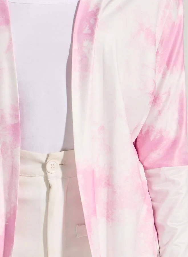 تايك تو Tie & Dye Midi Length Kimono