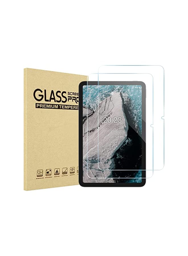 Procases (2 Pack) ProCase Screen Protector for Nokia T20 Tablet 10.4 Inch 2021, Tempered Glass Protective Screen Film Guard Compatible with Nokia T20 10.4" 2021 - Image 2