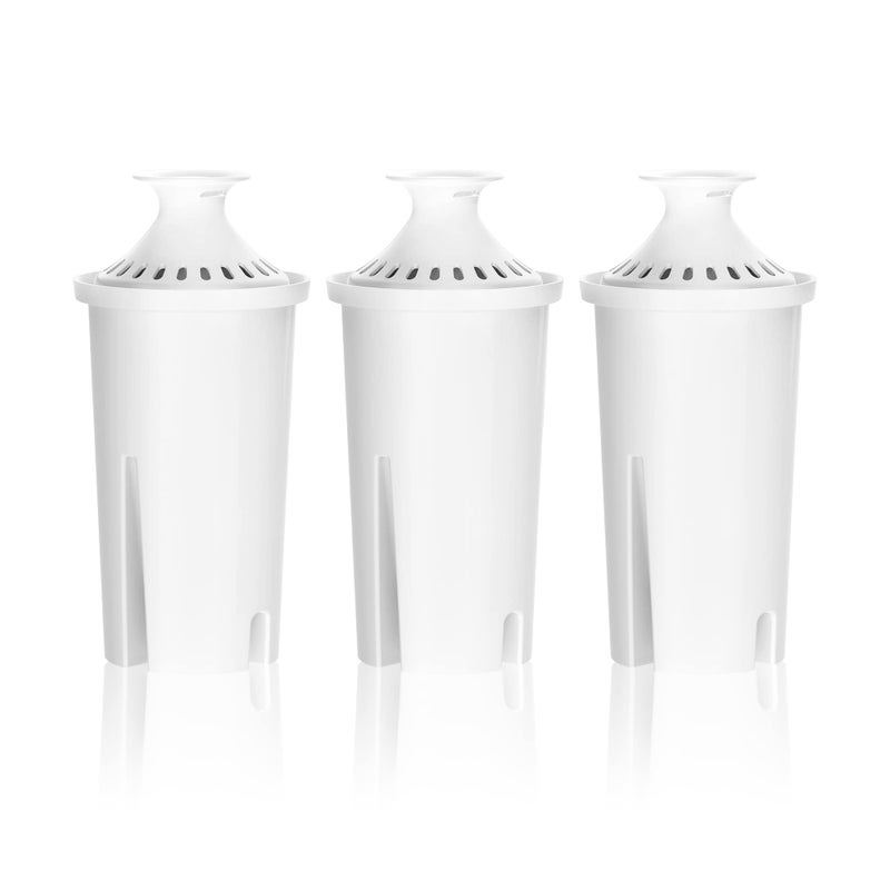 Overbest NSF Certified Pitcher Water Filter Replacement for Brita Pitchers and Dispensers Brita Classic 35557 OB03 Mavea 107007 and More Includes 3 Filters