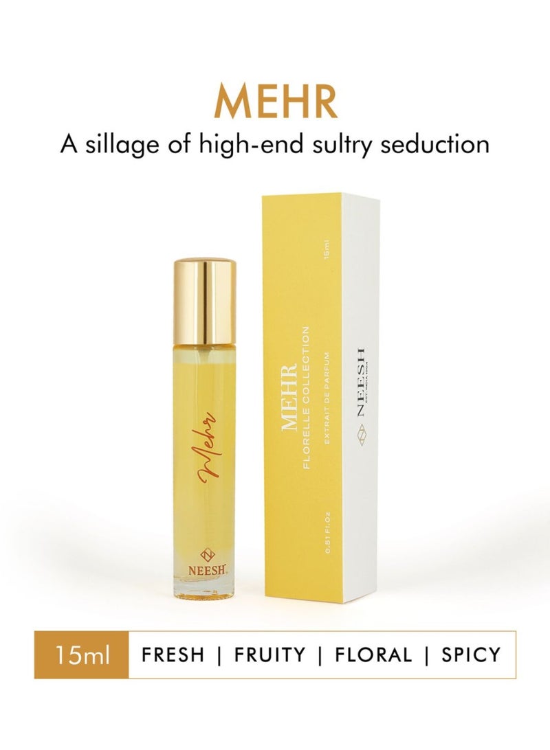 نيش مهر (15 مل) - خلاصة عطر، عطر نسائي، عطر فاخر يدوم طويلاً - Image 2