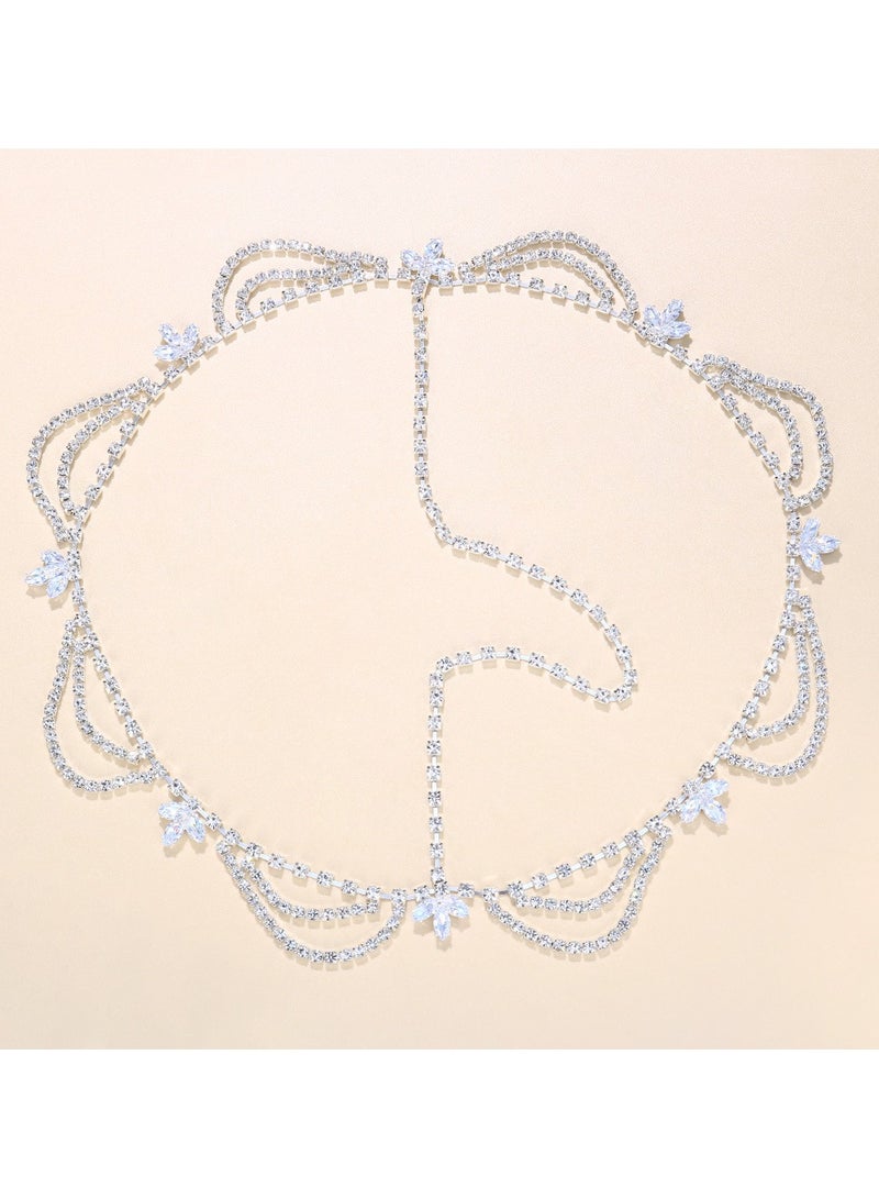 Loquat Trendy Geometric Colored Headband Headwear - Image 1