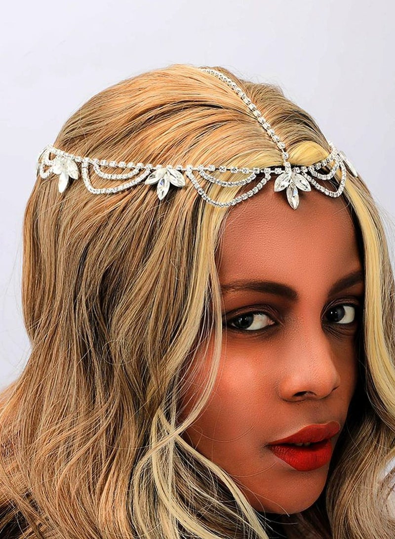 Loquat Trendy Geometric Colored Headband Headwear - Image 2