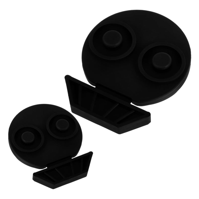 Splashproof Dustproof EV Charger Port Cover For Car Universal Black - Image 2
