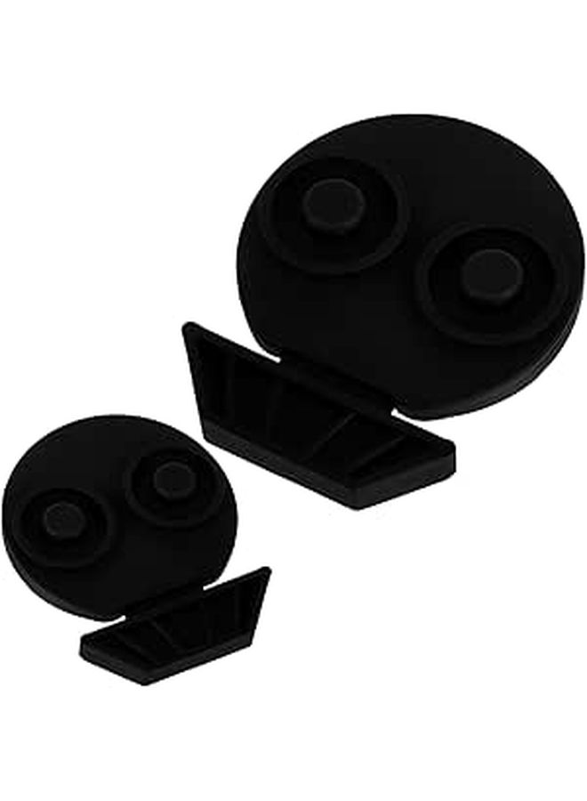 Splashproof Dustproof EV Charger Port Cover For Car Universal Black - Image 1