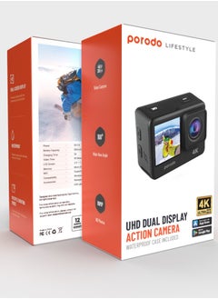 Waterproof 4K Action Camera /16MP HD Photos / Dual Screen Display- Black - pzsku/ZAA15A1E3C5B1AB3EF269Z/45/_/1735983357/ffa174ba-75bd-4cb3-b884-459545bacdf9