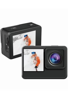 Waterproof 4K Action Camera /16MP HD Photos / Dual Screen Display- Black - pzsku/ZAA15A1E3C5B1AB3EF269Z/45/_/1735983359/962dd165-0b5a-4d19-be4f-af42a0255117