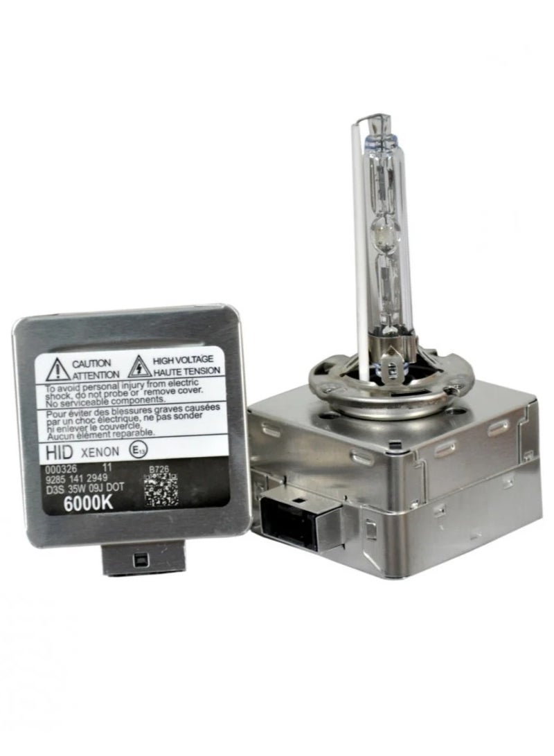 إسكدنيا لمبات زينون HID D3S للسيارة، 6000K أبيض بارد فائق السطوع - Image 2