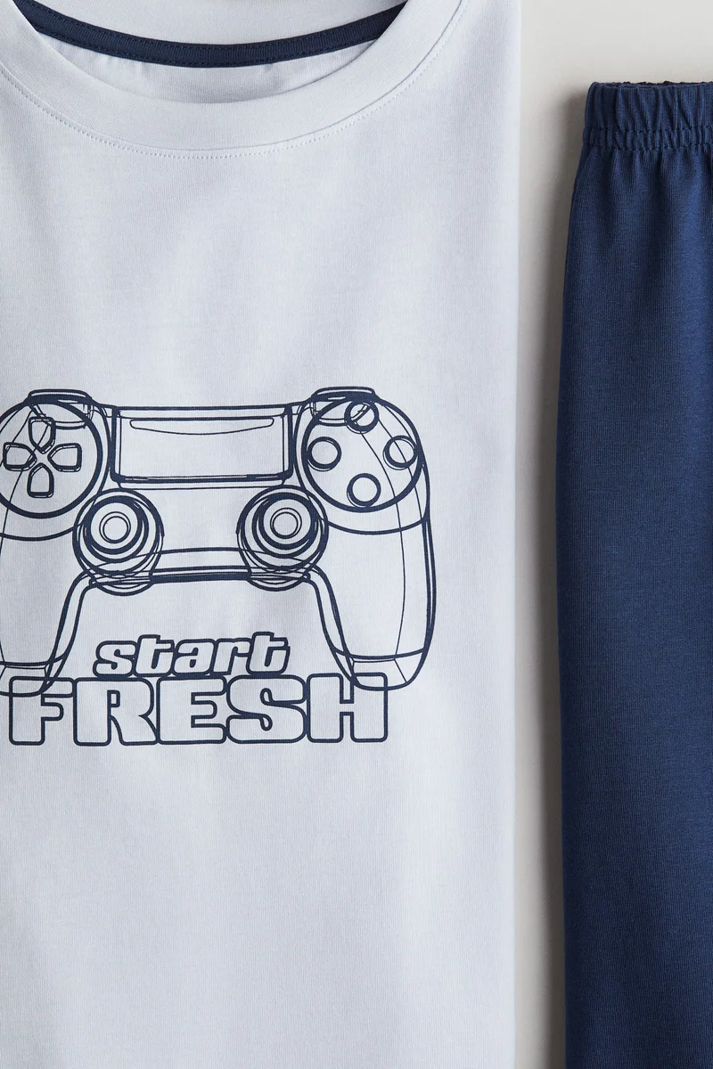 اتش اند ام Cotton jersey pyjamas