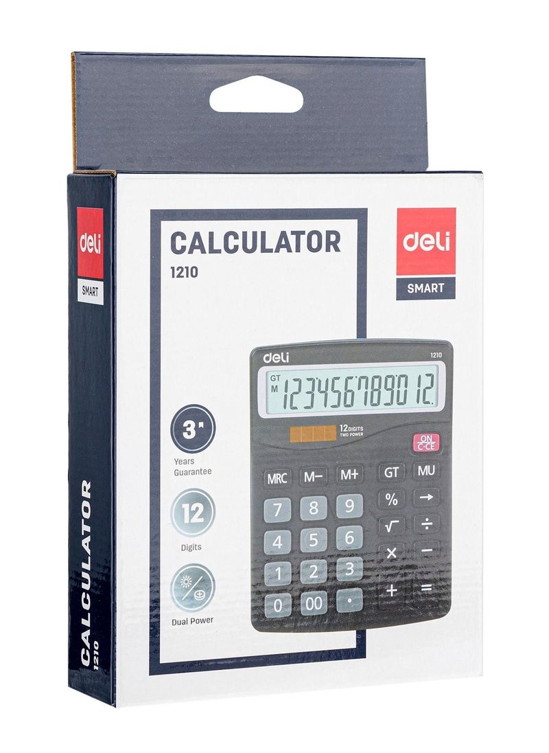 Deli - 12-Digit Desktop Calculator - Image 1