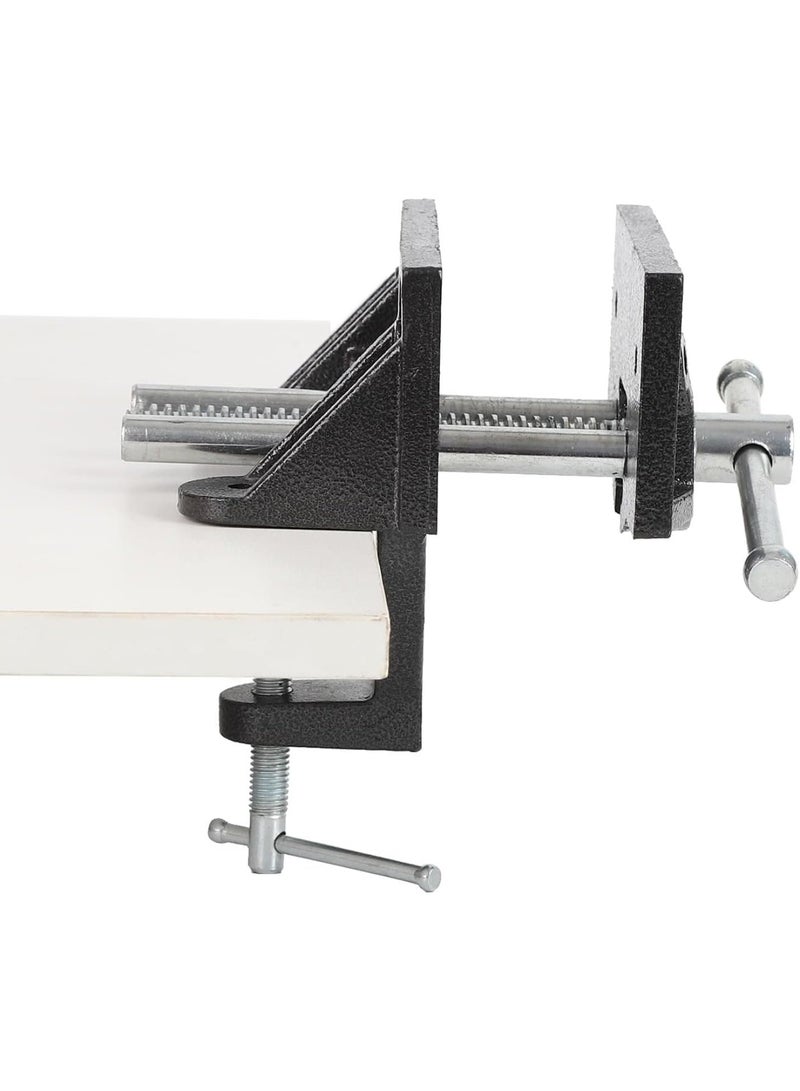 GGOOT Heavy Duty Quick Release Wood Clamp Vice 9 Inch, Woodworking Table Bench Vise Workbench Hardware Tools for Carpentors Joiners 403186 - Image 3
