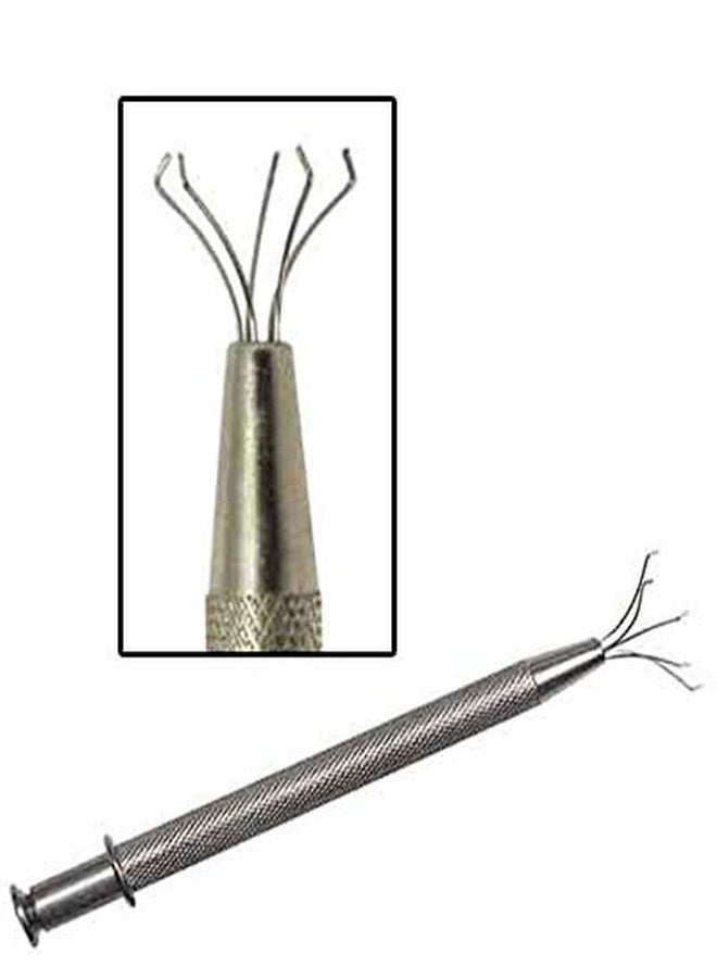 OSCAR Tweezers in PCS Pick Up Tool 5 Prong for Jewelers for Working On Jewellery Making Tools Holding, Diamond, Gems, Beads, Stone Etc - Image 2