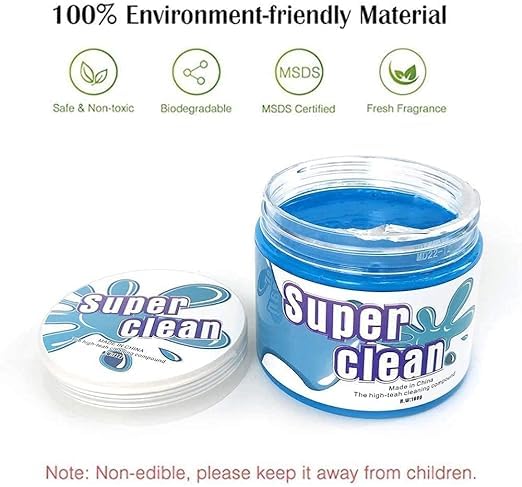 TNEMEC Multipurpose Keyboard Pc Dust Cleaning Cleaner Gel Jelly Putty Kit Super Clean for Laptops Car Accessories Electronic Product AC Vent Interior Interior,Computer Home & Office Window Grill (1) - Image 5