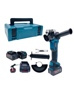 BONAI Cordless Brushless Angle Grinder 21V Lithium Battery Powered Grinder Tool 115mm Grinding Head No Load Speed 0 to 10000rpm Battery Angle Grinder for Cutting and Polishing, Model- MT 21V  - Image 1